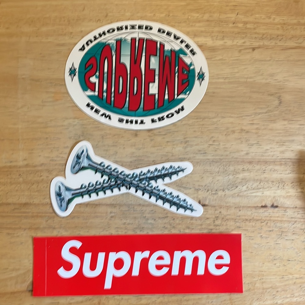 Supreme 2 set stickers